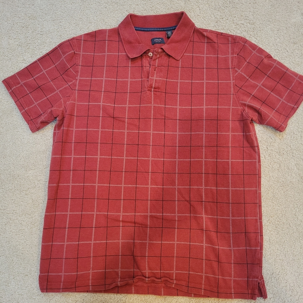 2/$12 Mens Striped Polo